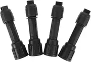 KITANDOVE 4pcs Misting Nozzle Durable Leak Atomizing Sprayers for Outdoor Cooling Systems for Garden Spraying and Watering Easy to Install with Self Sealing Rings