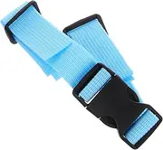 Stylish Anti-Slip Buckle Chest Belt Backpack Support Strap Adjustable Nylon Webbing Quick-Release Sternum Strap Blue for Hiking