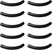 Eyelash Curler Refill Pads Eyelash Curler Rubber Replacement Pad Cushion Makeup Tool Black 10pcs, Refill Pads, Replacement, Refills, Elastic