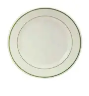 Oneida F1500001111 Niagara Cream White 5.5" Diameter Porcelain Plate - 3 Doz