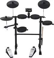 Hosioe Electric Drum Set 8 Piece Electronic Drum Kit for Adult Beginner with 144 Sounds Hi-Hat Pedals and USB MIDI Connection Holiday Birthday Gifts