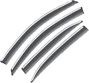 FUWKAIZS 4X Deflectors Compatible for VW Passat Variant Alltrack B8 2015~2022 Accessories Windshield Window Visor Awing Trim Rain Eyebrow