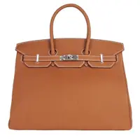 在飛比找PChome24h購物優惠-HERMES BIRKIN 35CM Togo 牛皮柏金包(