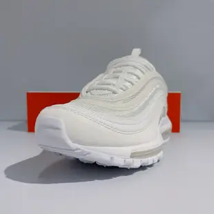 NIKE AIR MAX 97 男生 全白 舒適 全氣墊 緩震 運動 慢跑 休閒鞋 921826-101