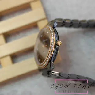 TIVOLINA 水鑽框輕奢華全陶瓷腕錶-陶瓷/黑玫瑰金 LAT3717KS [ 秀時堂 ]