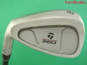 TaylorMade 360 Single 8 Iron Graphite Lite R-80 Regular Shaft Mens LEFT HANDED