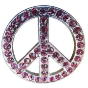53HS Set Of 32 Western Screw Back Concho Fuchsia Crystals Headstall Tack Bling