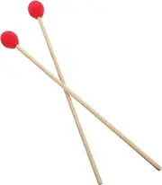SUPVOX 1 Pair Marimba Mallets with Comfortable Handle for Percussion Instruments for Marimbas Xylophones Extended Playing Sessions Stylish and Versatile Music Accessories