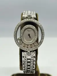 在飛比找Yahoo!奇摩拍賣優惠-【益成當鋪】流當品 CHOPARD 蕭邦快樂鑽錶 原鑲鑽圈 