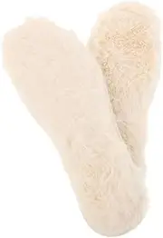 Ipetboom Winter Warmth Women Men's Insoles Soft Boot Inserts Rabbit Fur Slippers Indoor Outdoor