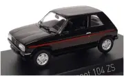 Norev 1/43 Scale Diecast 471405 - 1979 Peugeot 104 ZS - Black