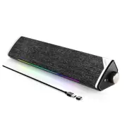 R60 Bluetooth Computer Speakers, USB Plug-N-Play PC Speakers with LED Dynamic