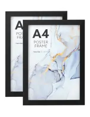 [Cooper & Co] Poster Photo Frames A4 Set of 2 in Black