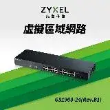 ZyXEL合勤 24埠GbE智慧型網管交換器GS1900-24