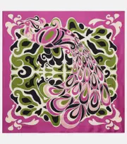 [La DoubleJ] La DoubleJ Printed silk twill scarf One Size multicoloured