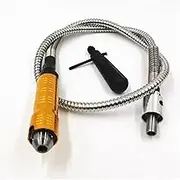 Table Polishing Machine Metal Flexible Shaft Tube Clamping Size 0.4-6.5mm For Electric Grinding Multiple Application Scenarios