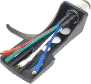 Aluminum Alloy Phono Stylus Cartridge Record Player Turntable Headshell Replacement for Technics1200 1210
