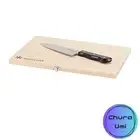 Snow Peak Cutting Board and Knife Set Chopping Block Foldable Natural Birch