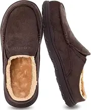 [LazyStep] Men's Krump Clog Slipper with Comfort Memory Foam, Slip on Outdoor Indoor House Shoes