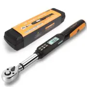 3/8" Digital Torque Wrench Electronic Set, with Buzzer & LED, 2.2-44.3 ft-lbs...