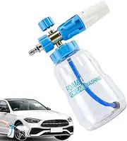 Car Wash Foam Sprayer - 1L Garden Manual Sprayer Pump,Garden Watering Tools, High Pressure Spray Bottle for Pet Bath Home Cleaning