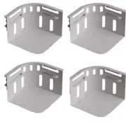 4Pcs/Set Bed Sheet Fasteners Sheet Ties Multifunctional Use Heavy Duty Bedsheet