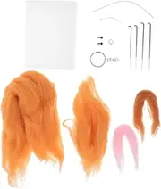 DOITOOL 1Set Needle Felting Kit Convenient Doll Felting Set with Complete Tools for Creative Crafting and Imagination Present for Craft Lovers