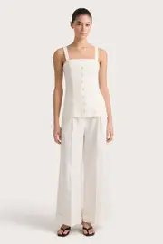 Clove Trouser White - Final Sale