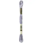 DMC 6-Strand Embroidery Cotton 8.7yd Light Steel Gray