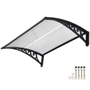 Yescom 39"X29" Window Awning Door Canopy Cover UV30+ Rain Patio Outdoor White