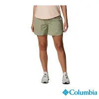 在飛比找Yahoo奇摩購物中心優惠-Columbia 哥倫比亞 女款-防潑短褲-灰綠 UAR51