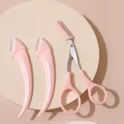 Eyebrow Cutter Stainless Steel Trimmer Eyelash Hair Scissors Remover Sha-RR