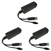 3X Micro-USB POE Splitter 48V to 5V2A/3A USB Supply National Standard7203