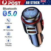 Bluetooth 5.0 Wireless Radio Car FM Transmitter MP3 Player PD Dual USB Charger