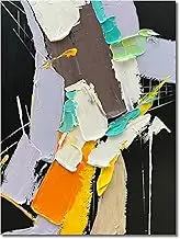 Limiyer Art Modern Abstract Art Oil painting Heavy textured canvas wall Art Living Room Bedroom Corridor Office wall decoration 28x40 Inch