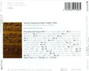 BACH: THE WELL-TEMPERED CLAVIER, BOOK 2 NEW CD