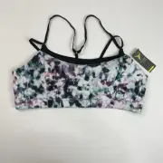 Old Navy Active Womens Sports Bra Size XXL Multicolor Go -Dry Removable Pads