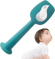 Baby Butt Spatula - Baby Diaper Spatula With Suction Base - Silicone Wipe Paste Applicator Balm Tool For Rash Care Cheeks And Butt