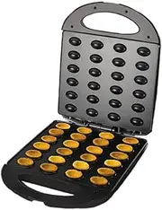 Electric Walnut Cake Maker, Automatic Mini Nut Waffle Bread Machine Sandwich Iron,Multifunctional Homemade Dried Fruit Making Machine,Toaster Baking Breakfast Pan Oven
