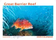 2025 Calendar Great Barrier Reef Wall David Messent GBRC