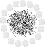 Ciieeo Cabinet Door Fixtures Set 200pcs Plastic Hinge Dowels Screws Quick Install Suitable for Home Commercial Use