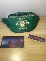 MAC x STRANGER THINGS BUNDLE, FANNYPACK, LIPGLOSS, EYESHADOW PALETTE