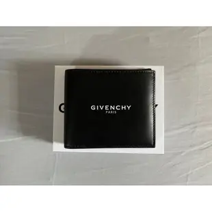 GIVENCHY LOGO黑色皮夾 現貨一個有實體照！歡迎鑑定