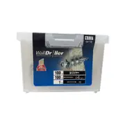 Cobra 4.0mm Zinc WallDriller Anchor Screws/Bits - 100 Pack