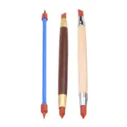 Pottery Clay Shaping Modeling Wipe Out Tools Silicon Polymer Double Head Pottery