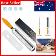 Stainless Steel Cheese Grater & Lemon Zester - Easy Cleaning & Lifetime