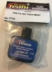 Team Associated Foam Pre Filter Treatment 7710 RC Radio Controlled Part NEW