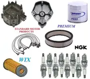 Tune Up Kit Filters Cap Wire Spark Plugs For OLDSMOBILE CUTLASS V8 7.5L 1975