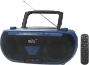 CD Player Bluetooth USB MP3 AUX FM Radio Portable Built-in Stereo Speaker LCD