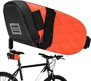 Bike Bag Under Seat, Road Bike Tool Kit Saddle Bag, Mountain Biking Rear Tail Pouch Quick Release Tool for Small Items